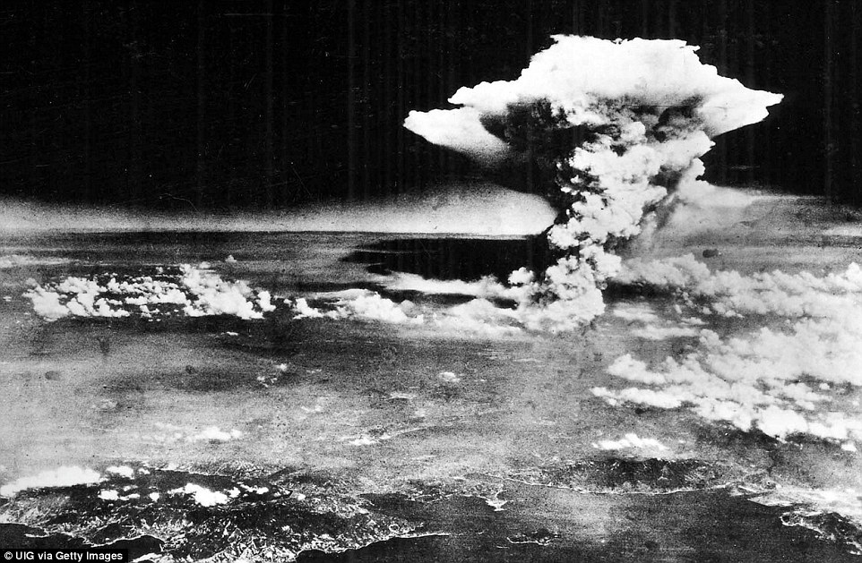 On August 6, 1945, the US bomb 'Little Boy' - the first atomic weapon used at war - was dropped on Hiroshima, killing 140,000 people. A second bomb 'Fat Man,' dropped over Nagasaki three days later, killed another 70,000, prompting Japan's surrender in the Second World War. The US dropped the bombs to avoid what would have been a bloody ground assault on the Japanese mainland, following the fierce battle for Japan's southernmost Okinawan islands, which took 12,520 American lives and an estimated 200,000 Japanese, about half of whom were civilians