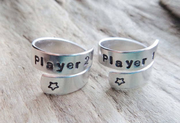 Player 1 and Player 2 Rings