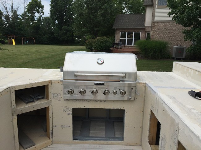 The grill fits like a glove!