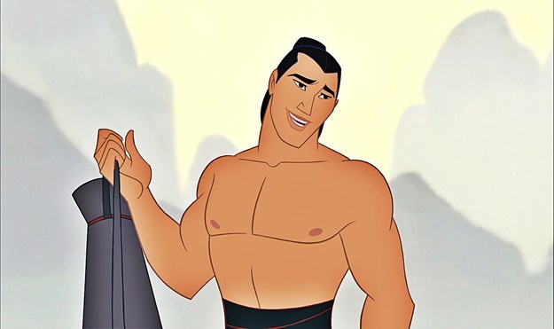 And Li Shang, who lucky for us is depicted pretty accurately for the average buff army captain.