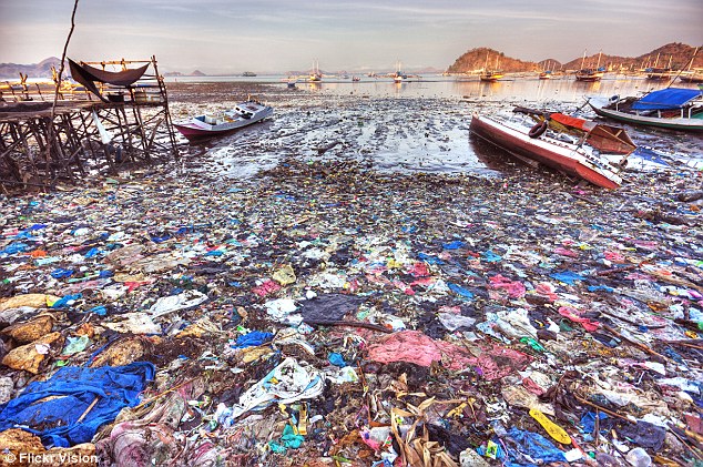 Around 8 million tons of plastic bottles, bags, toys and other plastic rubbish ends up in the world’s oceans each year. Because of the difficulties in working out the exact amount, since much of it may have sunk, scientists say the true figure could be as much as 12.7 million tons polluting the ocean each year
