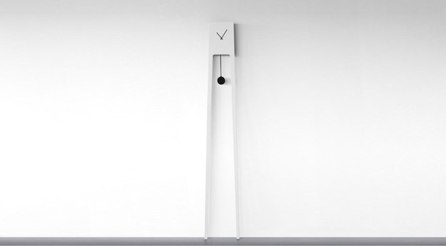 This tall pendulum clock.