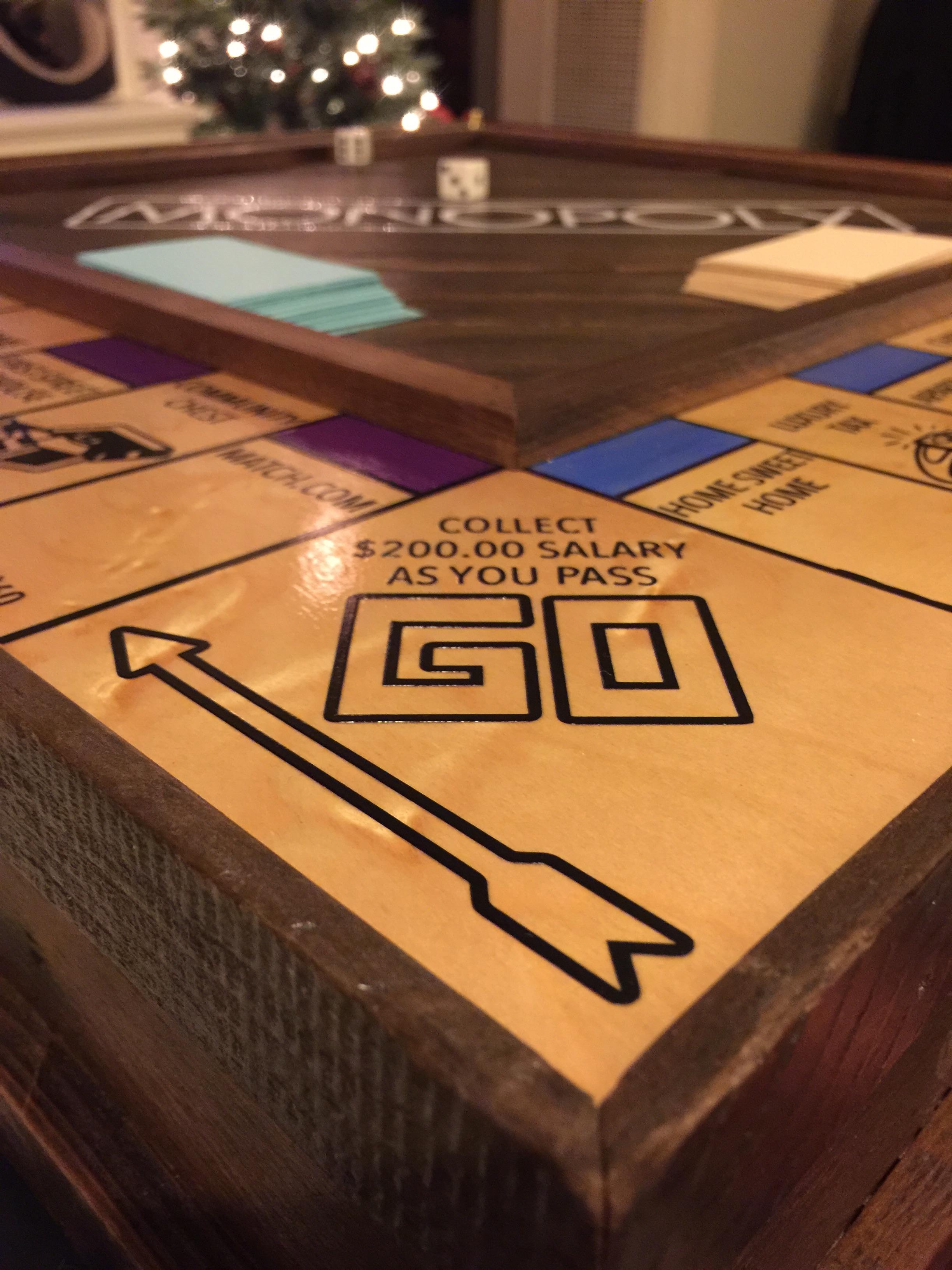 UNILADs Guy Handcrafts Monopoly Board To Propose To His Girlfriend In An Amazing Way image