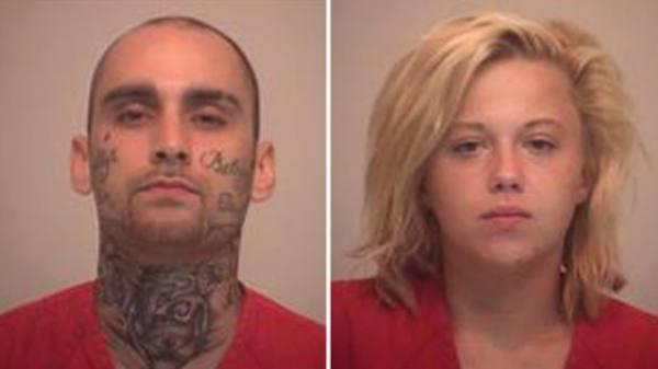 John Mogan and Ashley Duboe of Ohio were charged with the robbery of a bank 20 miles south of Columbus. How they got caught might be the worst part of the crime.