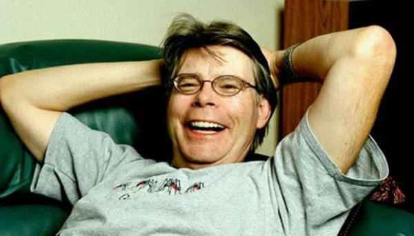 Author Stephen King always eats a slice of cheesecake before he sits down to write.