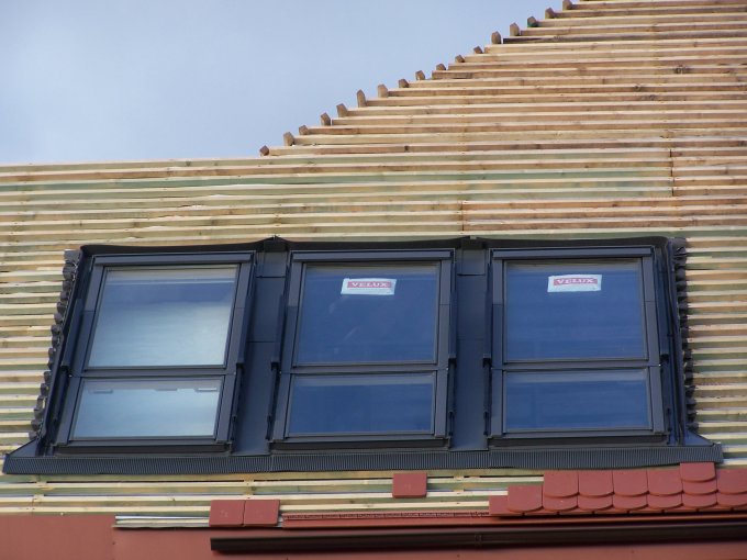 Balkon w dachu Velux GDL
