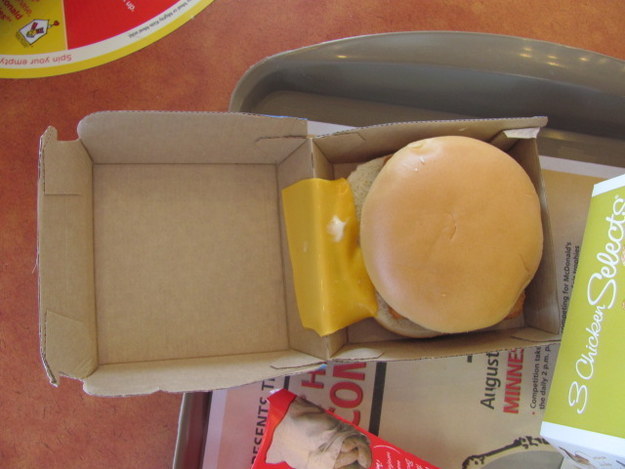 The Cheese On The Box Burger