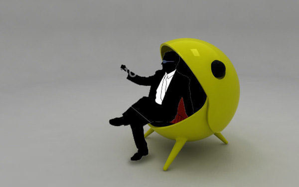 The “PacM” chair, making you look cooler than you ever thought possible.