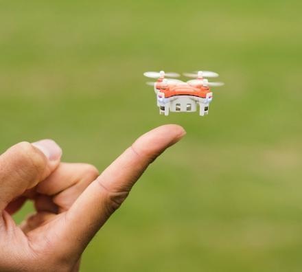 The smallest quadcopter with all the gadgets as its larger counterparts. 