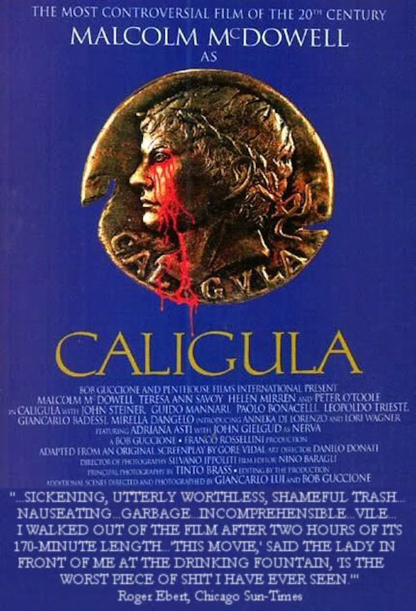 Caligula
Budget: $17.5 Million
Boasting a cast of actual hollywood actors, this film was far more than just a porno. Following the escapades of a perverted emperor, this film doesn't disappoint, unless you're asking Roger Ebert of course.