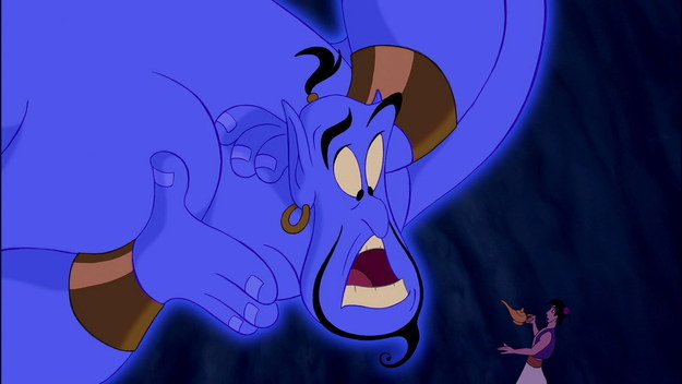 But the Genie gets nails?! I'm lost.