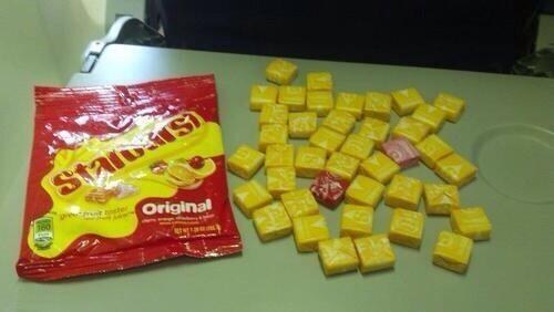 Because life is this bag of Starburst with only yellow ones.
