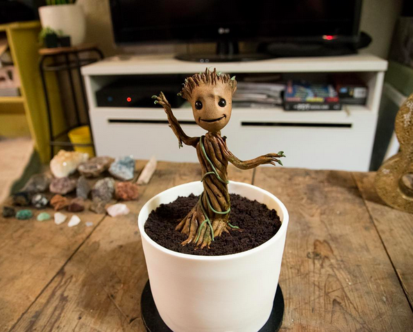 The cutest-ever baby Groot.