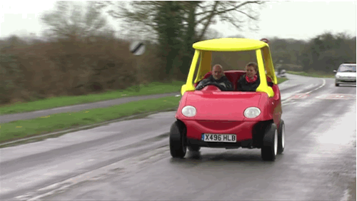 You Can Now Buy A Working, Adult-Sized Little Tikes Car