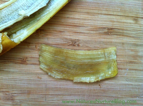 treat acne and skin conditions with banana peels