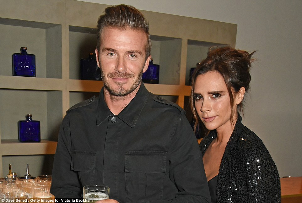 Couple: The Beckhams had sparked rumours that they were eyeing up a new 'Beckingham Palace' after being spotted in Gloucestershire