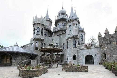 Mark was cited by the town because his "business" was unlicensed, and he got into further spats when he wanted to make the castle larger than was actually allowed by city zoning laws.