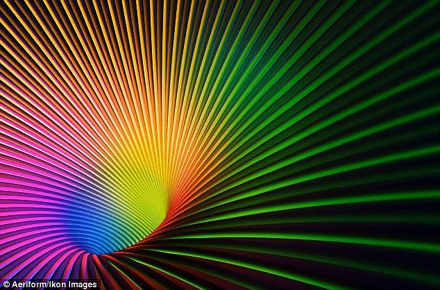 The new theory of gravity's rainbow (illustrated) has been used to account for why the LHC has not yet found tiny black holes. Einstein's theory of relativity states that gravity is caused by space and time curving. Gravity's rainbow says that space and time curve differently for particles of different energy