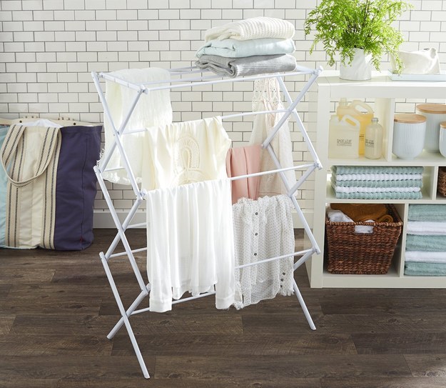 A drying rack that allows you to hand-wash more often.
