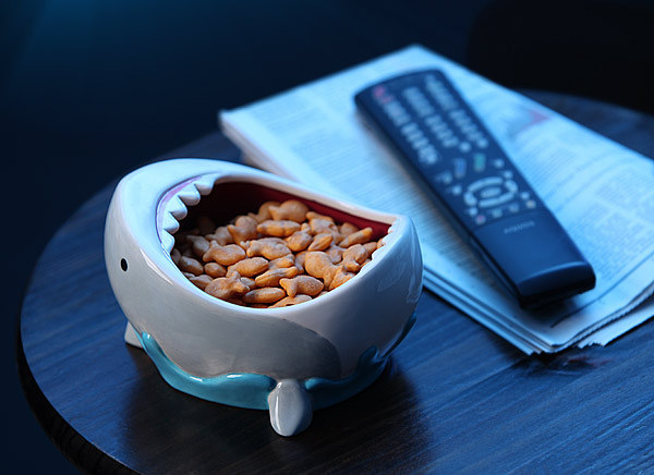 Think twice about snacking with this terrifying bowl.