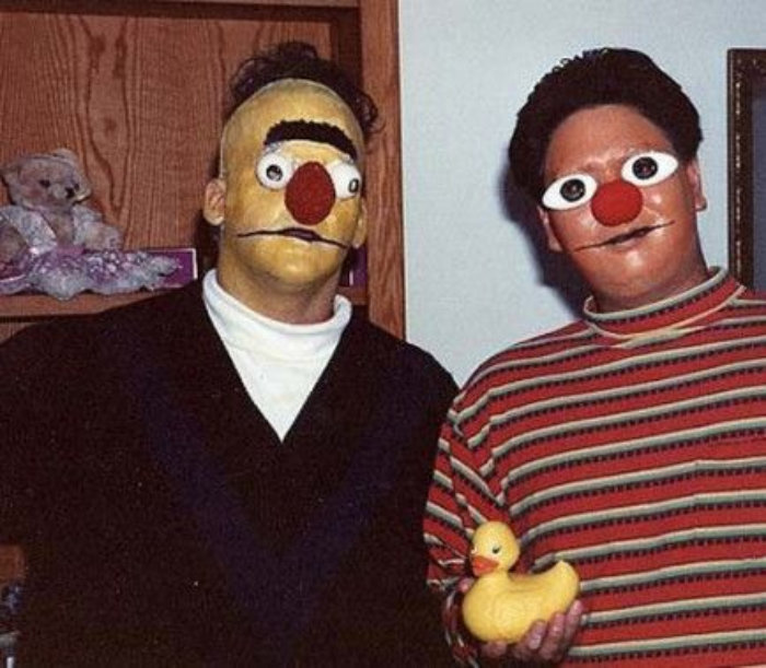 Bert and Ernie, if Bert and Ernie were serial killers.