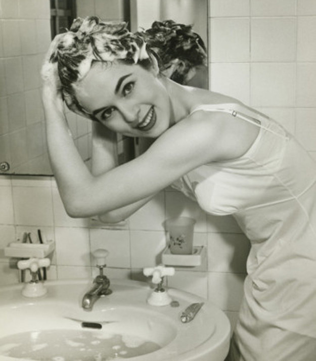 Screw showering: Just wash your roots in the sink.