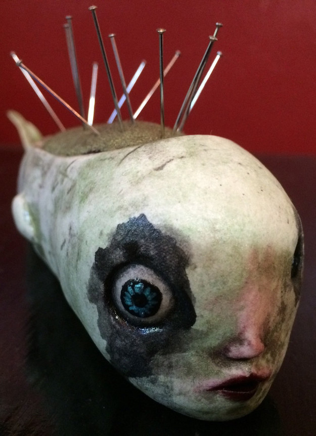A pin cushion that will turn sewing into a nightmare.
