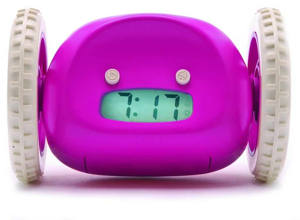 Clocky: The Alarm Clock That Runs Away
