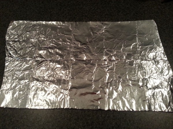 6. Aluminum foil. One square foot of aluminum foil has hundreds of different uses, like keeping food warm, repairing electronics, or signaling for help.