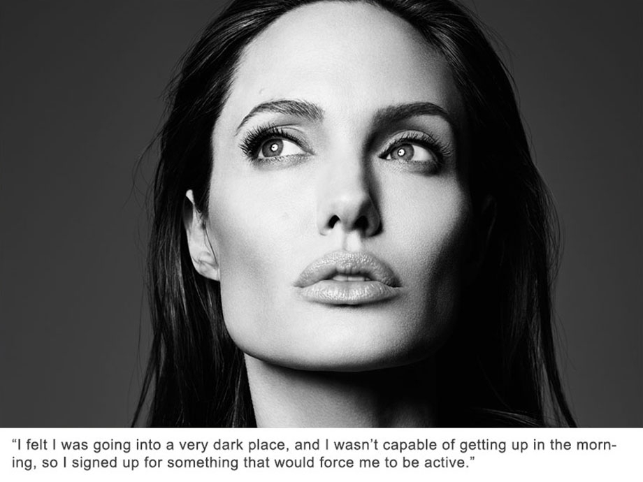 Angelina Jolie - Depression