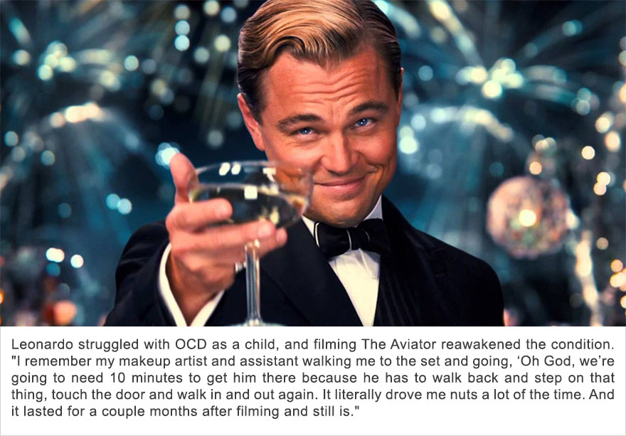 Leonardo DiCaprio - Obsessive Compulsive Disorder