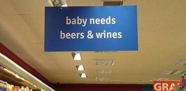 Baby necessities. 