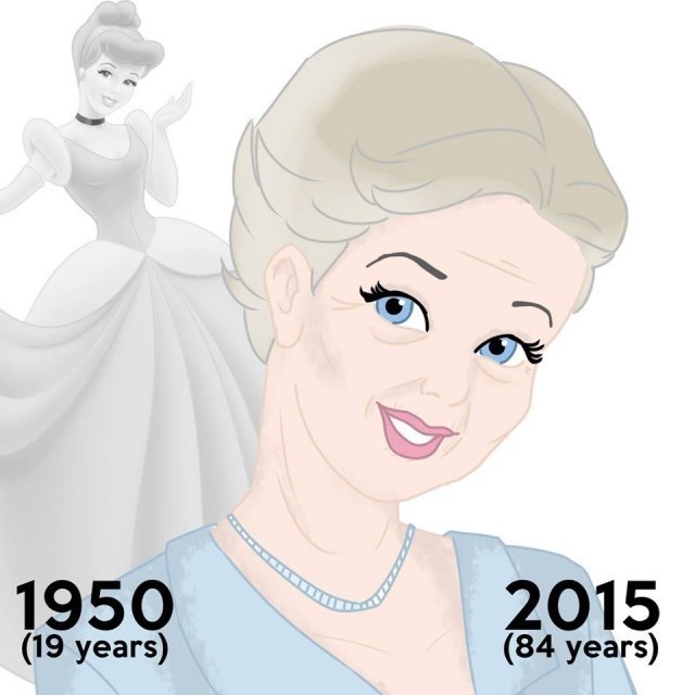 84-year-old Cinderella is still living happily ever after -- and she looks as elegant as ever.