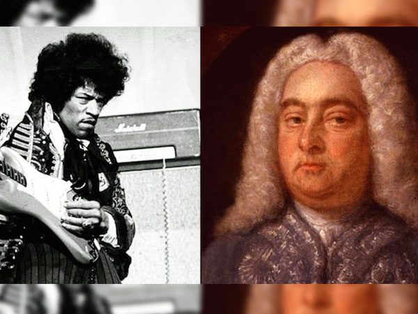 Musical neighbors

If not for the 200-year difference, rockstar Jimi Hendrix and composer George Handel would have been neighbors. They lived at 23 and 25 Brook Street, respectively, in London.