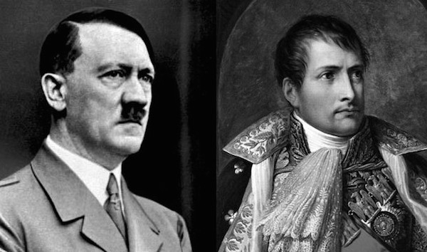 History repeats itself

Hitler was born 129 years after Napoleon. He also came to power 129 years after Napoleon, invaded Russia 129 years after Napoleon, and was defeated 129 years after Napoleon.