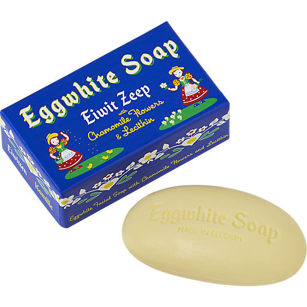 Try an ultra gentle egg white chamomile soap.