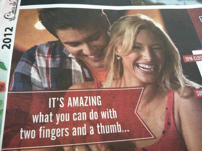 They're talking about bowling, you perverts! 