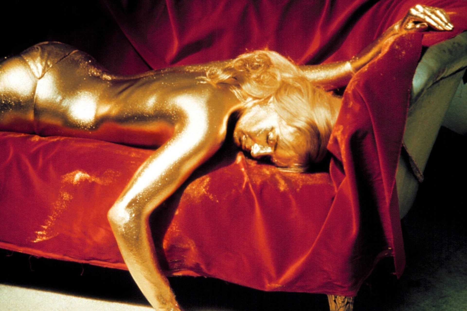 In "Goldfinger," Tilly Masterson dies of skin suffocation by being painted gold.  For years, it was thought that this method of murder was supposedly inspired by the real life death of a model who had the same thing happen to her at a photoshoot. The TV program "Mythbusters" has since proven that to be false.