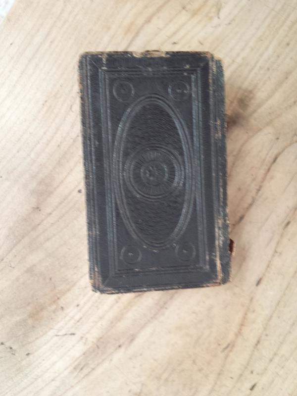 The final item was this black book.