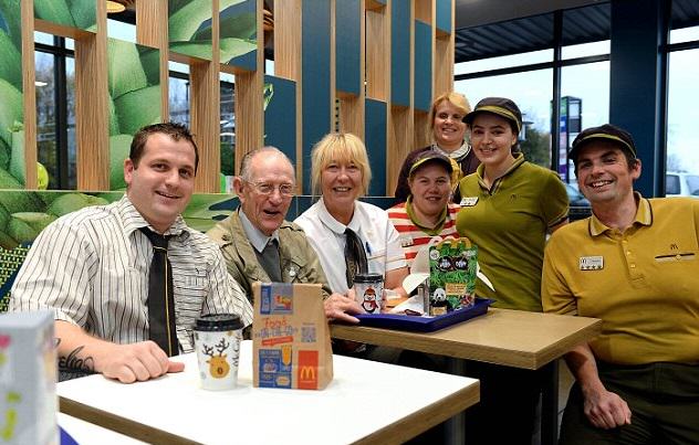 UNILADs Man, 93, Goes To McDonalds Every Day Because Hes Lonely, Gets Thrown Surprise Party image