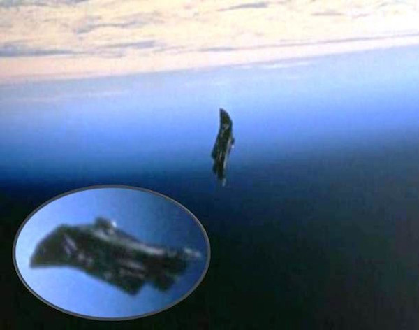 Supposedly, there is an ancient, dark object that has been orbiting Earth for the last 13,000 years called the "Black Knight Satellite." No one knows how it got there, its purpose, or even who started calling it the "Black Knight." The photo above was taken during an American space shuttle mission to the International Space Station in 1998.