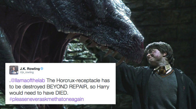 The very important reason why the Horcrux inside Harry didn't die when he was bitten by the basilisk.