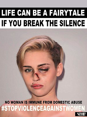 UNILADs Controversial Domestic Violence Campaign Depicts Emma Watson Covered In Cuts And Bruises image