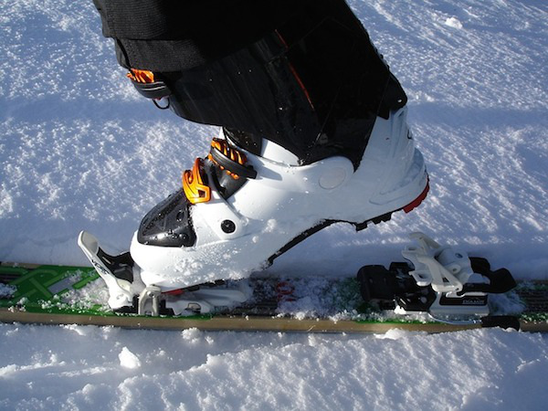 Taking off your ski boots after a long day on the mountain.