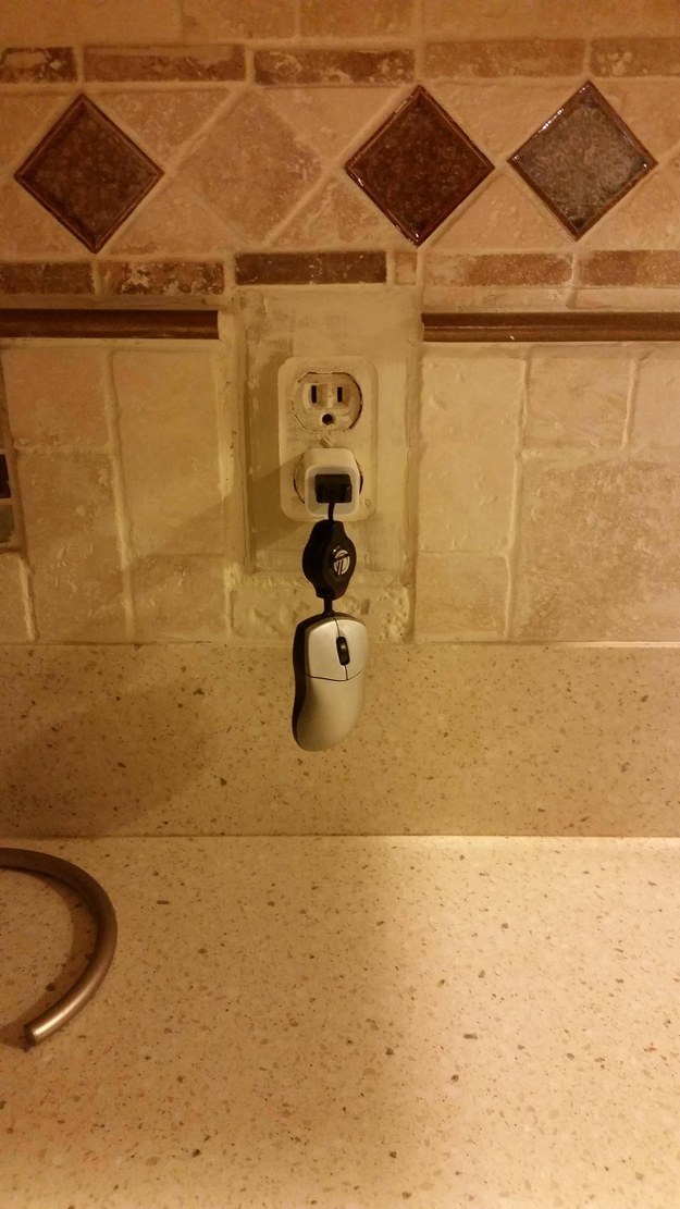 This mom who thought she needed to charge the mouse: