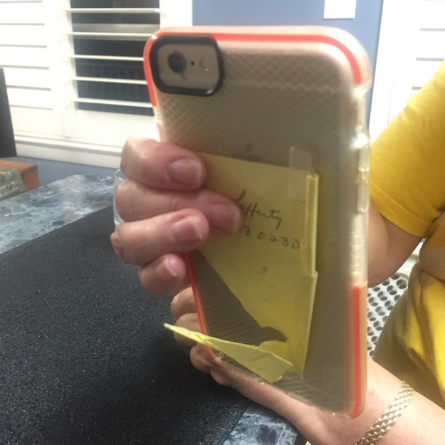 This mom who needed to remember a phone number: