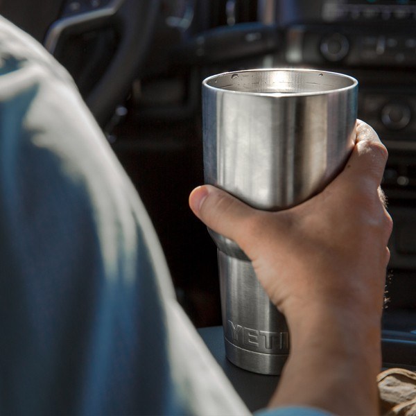 A cup that keeps hot drinks hot and cold drinks cold for hours and hours.
