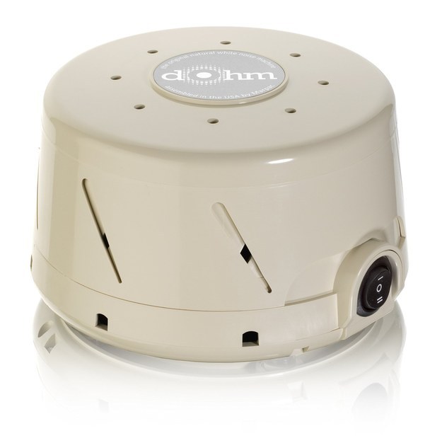 A white noise machine to help you get some quality shuteye.