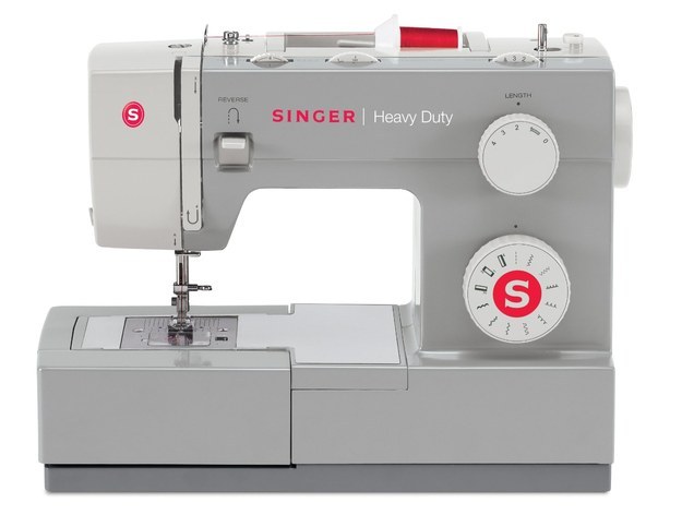 A handy dandy sewing machine.