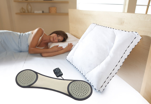 A speaker that goes under your pillow.